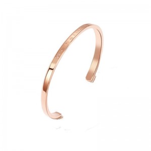 Rostfritt stål öppningsarmband